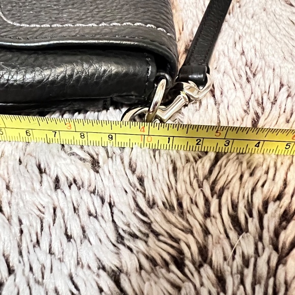 Coach Pebble Leather Large Wristlet - Picture 14 of 14